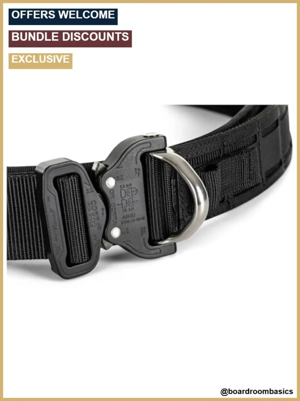 5.11 Tactical Maverick Battle Belt with COBRA Buckle, 1.75 Inch Duty Belt,